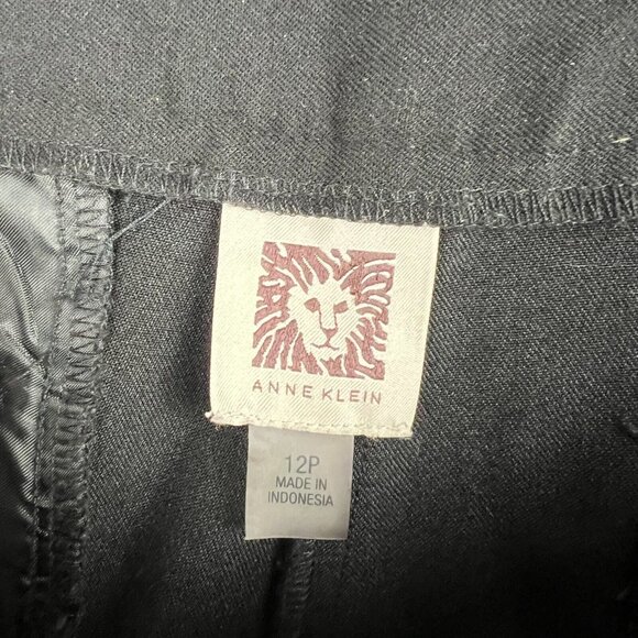 Anne Klein Womens Capri Style Dress Pants Size 12P Petite - Picture 7 of 8